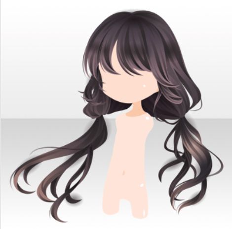 Lux In Tenebris, Chibi Hair, Pelo Anime, Anime Hairstyles, Gacha Items, Manga Hair, Fashion Sketches Dresses, Model Outfit, Anime Accessories