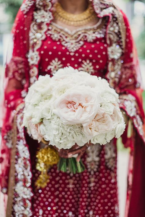 Desi Wedding; Ivory & Blush Bouquet  www.significanteventsoftexas.com Desi Wedding Bouquet, Indian Bride Bouquet, Asian Wedding Bouquet, Brides Flowers Bouquet, Blush Bouquet, Desi Bride, Bride Bouquet, Desi Wedding, South Asian Wedding