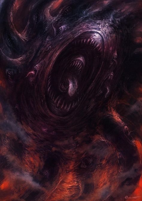 Shub Niggurath, Lovecraft Monsters, Lovecraft Art, Cthulhu Art, Lovecraftian Horror, Dark Creatures, Eldritch Horror, Horror Artwork, Cthulhu Mythos