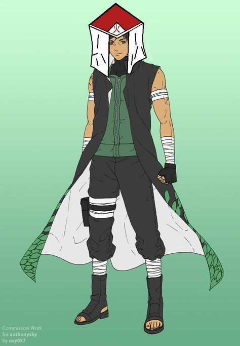 ASHITORE HOKAGE Naruto Hokage, Dragons Clothes, Cool Hair, Naruto Oc Characters, Anime Ninja, Kushina Uzumaki, Black Anime Characters, Naruto Oc, Naruto Art