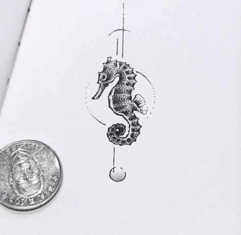 Small Sea Horse Tattoo, Tiny Seahorse Tattoo, Seahorse Tattoo Tiny, Small Seahorse Tattoo, Tattoo Seahorse, Seahorse Sketch, Sea Horse Tattoo, Seahorse Tattoos, Chest Tattoo Ideas