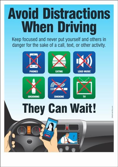 Safety Driving | Safety Poster Shop | Safety Poster Shop Distracted Driving Poster, Road Safety Quotes, Road Safety Slogans, Distracted Driving Awareness, Road Safety Tips, Road Safety Poster, Car Safety Tips, Safe Driving Tips, Transportation Safety