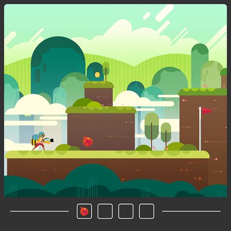 [WIP] 100 Days Playground on Behance Paralaxe Background, 2d Game Design, Colorful Website Design, 2d Game Background, Sequence Game, Aesthetic Lockscreens, Vector Game, 2d Game Art, 광고 디자인