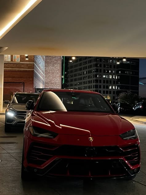 Lambo Truck Aesthetic, Red Maybach, Red Cars Luxury, Red Lamborghini Aesthetic, Red Cars Aesthetic, Red Lamborghini Urus, Red Luxury Aesthetic, Wine Red Car, Lamborghini Urus Aesthetic