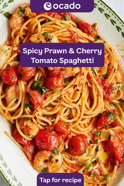 Prawns And Spaghetti, Spaghetti With Prawns, Dinner Ideas Prawns, Prawns Spaghetti Recipe, Prawn Linguine Recipe Tomato, Prawn And Tomato Pasta, Prawn And Pasta Recipes, Italian Prawn Recipe, Healthy Prawn Pasta