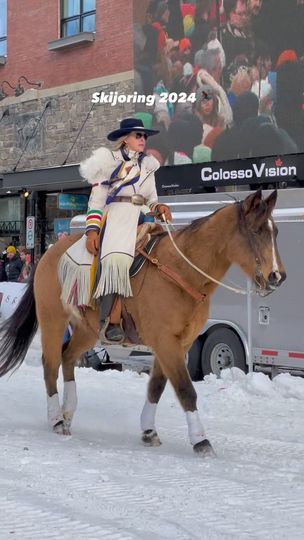 151K views · 7.5K reactions | Skijoring 2024 was definitely one for the books! ⛷️🐎 It was our first time experience witnessing this sport and we totally loved it. 😍 Have you seen this before? 📍Downtown Banff, Banff National Park 🇨🇦 [Activities to do in Banff National Park, Skijor 2024, Outdoor Adventures in Alberta] #reelsvideo #mybanff #banffnationalpark #shotoniphone #canadianrockies #skijorstyle | Amit Thakral | whitleavitt · Original audio Park Activities, Quantum Leap, Canadian Rockies, Banff National Park, Activities To Do, Have You Seen, Wild West, Outdoor Adventures, Outdoors Adventure