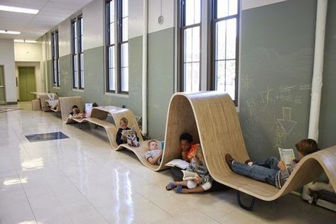 School Interior, Flying Carpet, Library Furniture, Playground Design, Classroom Design, School Furniture, Library Design, Learning Spaces, School Architecture