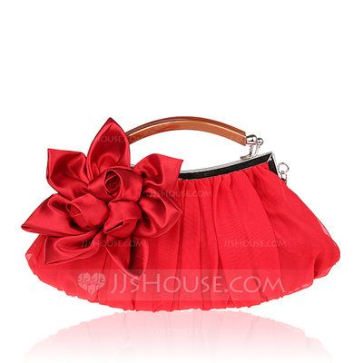 [US$ 18.00] Elegant Silk Clutches/Wristlets/Totes/Bridal Purse/Fashion Handbags/Makeup Bags/Luxury Clutches (012141833) 1920s Outfits, Silk Clutch, Flower Handbag, Bridal Handbags, Bridal Purse, Clutch Bag Wedding, Party Handbags, Red Clutch, Silk Flowers Wedding