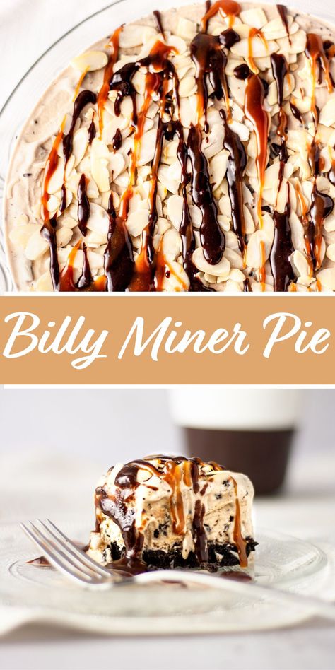 Best Copycat Dessert Recipes, Bushwacker Pie Recipe, Mocha Ice Cream Cake, Birthday Pie Recipes, Famous Dessert Recipes, Oreo Crumb Recipes, Billy Miner Pie The Keg Recipe, Delicious Pie Recipes, Billy Miner Pie Recipe