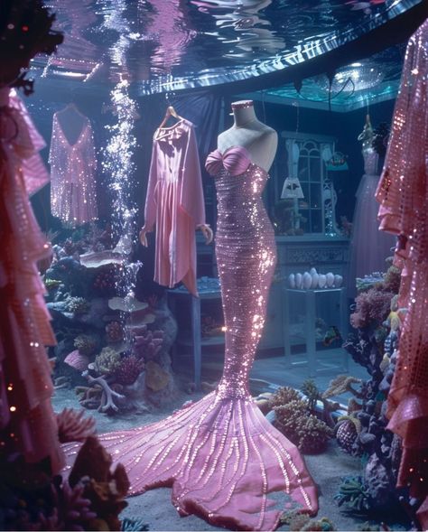 Image Swag, Mermaid Aesthetic, Mermaid Dreams, Pink Mermaid, Mermaid Life, Mermaid Art, Barbie Movies, Mermaid Fashion, Barbie World