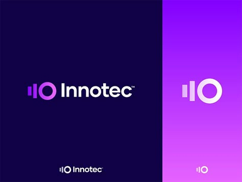 Innotec Logo Concept by Hristijan Bulb Logo, Light Bulb Logo, Logic Thinking, Lamp Logo, Business Branding Inspiration, Typographic Logo Design, Lab Logo, Inspiration Logo Design, Tech Branding