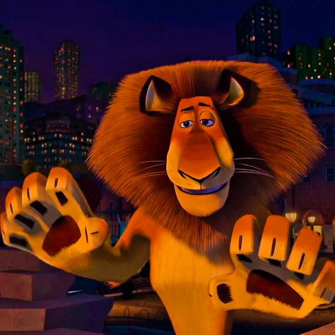 Alex Madagascar, Alex The Lion, Cartoon Crushes, Lion Icon, Madagascar 1, Il Re Leone, Disney Boys, Kids' Movies, Best Icons