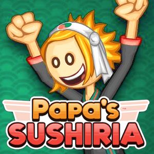 Papa’s Sushiria is now available to play at Friv! Papa Louie was thinking about all his restaurants and found out that none of them offers Asian food. So he has decided to open a Sushi bar. Your objective in Papa’s Sushiria is to prepare and serve sushi to the customers and make sure they are happy. Start preparing sushi at the cook station. Select the correct type of rice and insert it into the rice cooker. Once it’s cooked, put it onto the wrapping, add ingredients and roll it. Papa Louie Games, Papa's Pizzeria Game, 2000s Games, Papas Games, Papa Louie, Friv Games, Fun Math Games, Play Free Online Games, Childhood Games