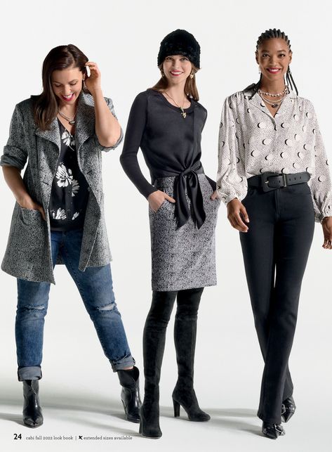 Cabi Fall 2022, Cabi Outfits, Cabi Clothes, Fall 2022, Look Book, Book Pages, Style Ideas, Dream Wardrobe, Black Tie