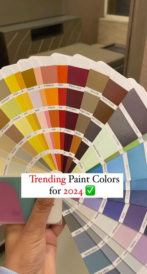 Top paint color trends for 2024 — and there's something for everyone. Save for later ❣️ #Trends #HomeIdeas #2024 #Glimpse #HomeStyle #Interior #HomeDecor #the #Design #A #DecorTips #Color #into #HomeDecorating #Future #Wall #of Paint Color Trends, Wall Color Schemes, Top Paint Colors, Colors For 2024, Bedroom Pop Design, Color Combinations Home, Wall Color Combination, House Paint Color Combination, House Paint Interior