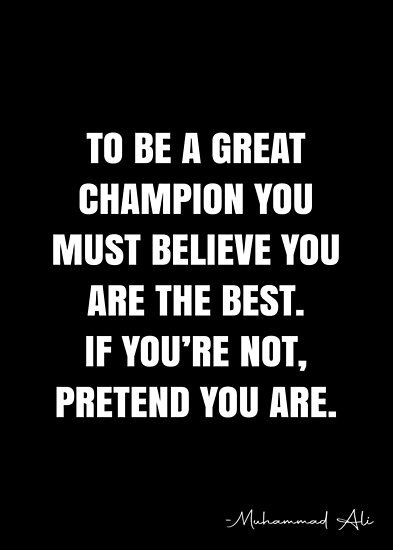 Champions Are Made Quotes, I Am A Champion, Quotes About Champions, Champion Mindset Quotes, Champions Quotes, Champion Mindset, Champion Quotes, Muhammad Ali Quotes, Sports Motivation