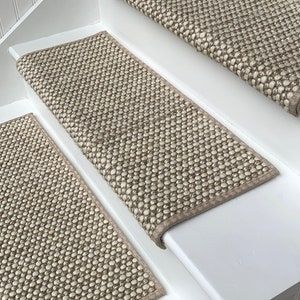 Antelope Carpet, Stairwell Gallery, Bullnose Carpet Stair Treads, Sisal Stair Runner, Stairway Ideas, Stair Tread Covers, Vinyl Stairs, Natural Fiber Carpets, Carpet Treads