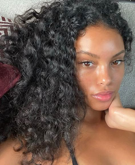 Jasmine Daniels, Long Curly, Brown Skin, Beauty Inspiration, Pretty Face, Hair Goals, Hair Inspo, Cute Hairstyles, Curly Hair