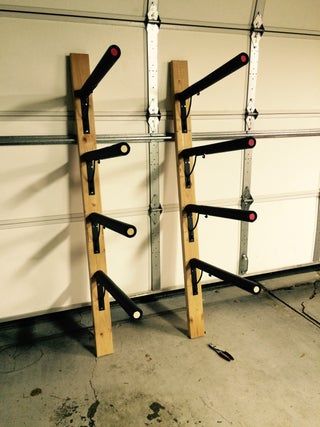 Surfboard Racks : 8 Steps - Instructables Surf Board Rack, Paddle Board Storage, Paddleboard Rack, Canoe Rack, Surfboard Storage, Truck Camper Shells, Surfboard Wax, Surf Rack, Kayak Storage Rack