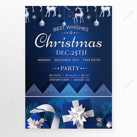 christmas invitation exquisite style royal blue poster christmas invitation sophisticated style po Blue Poster, Christmas Invitations, Templates Downloads, Free Png, Poster Template, Sophisticated Style, Vector Design, Royal Blue, Stock Vector