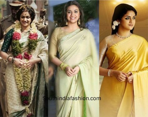 Savitri Actress, Keerthi Suresh, Keerthy Suresh, Costume Designer, Gold Colour, Fashion Lover, Look Fashion, The Movie, Celebrity Style