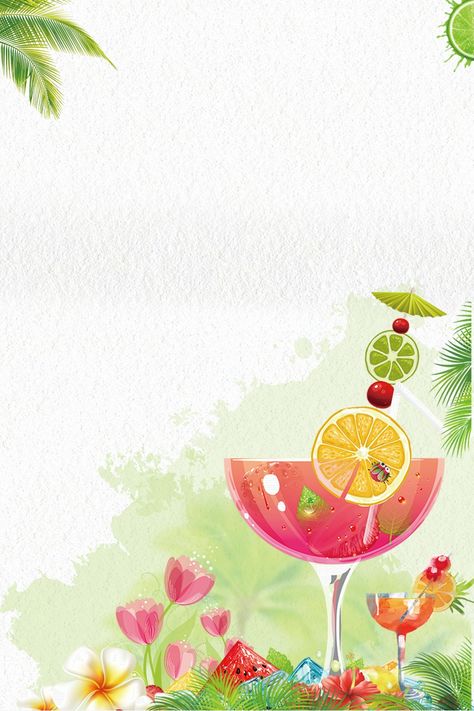 Summer Juice Cold Drink Promotion Poster Background Summer Party Invite Design, Juice Background Design, Cocktail Background, Juice Background, Juice Wallpaper, Drink Promotion, Juice Party, Lemon Background, Restaurant Images