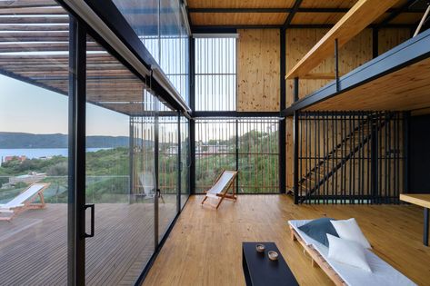 Bioclimatic House, Outdoor Yoga Studio, Weekend House, Space Frame, Timber Structure, Outdoor Yoga, Timber House, Wooden Decks, Meditation Space