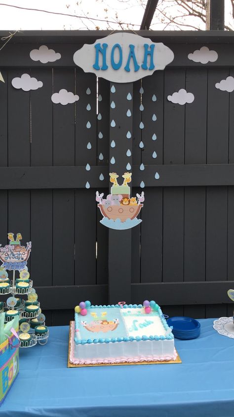 Poetry Cafe, Noah S Ark, Nursery Mobile, Noah's Ark, Noahs Ark, Baby Shower Diy, Dessert Table, Baby Showers, Baby Room