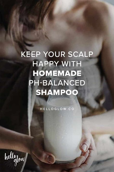 Make Your Own Shampoo, Diy Shampoo For Dry Scalp, Homemade Shampoo For Oily Hair, How To Make Natural Shampoo, Home Made Shampoo Recipes, All Natural Shampoo, Diy Clarifying Shampoo, Natural Clarifying Shampoo Diy, Ph Balanced Shampoo Diy