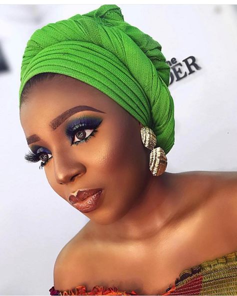 Simple Gele Styles For Asoebi, Simple Gele Styles Head Wraps, Simple Gele Style, Simple Gele Styles, Gele Styles Head Wraps, Gele Styles For Asoebi, Styles For Asoebi, Gele Styles, Makeup Is Life