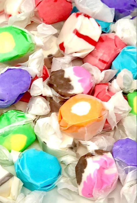 Salt Water Taffy Salt Water Taffy Recipe, Candyland Characters, Fallout Character, Taffy Recipe, Saltwater Taffy, Dessert Treats, Taffy Candy, Salt Water Taffy, Candy Recipes Homemade