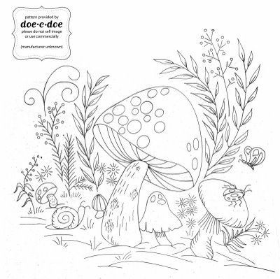 mushrooms / toadstools vintage embroidery pattern from doecdoe. Looks like a nice balance of detail and easy embroidery. More snails! Bordado Jacobean, Vintage Embroidery Transfers, Hungarian Embroidery, Embroidery Transfers, Embroidery Patterns Vintage, Pola Sulam, Embroidery Patterns Free, 자수 디자인, Crewel Embroidery