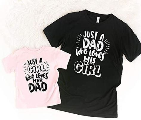 Daddy And Daughter, Father And Baby, Kids Tees, Daughters Shirt, Family Shirts Matching, Girl Dad, Dad Daughter, Matching Tees, Baby Shirts