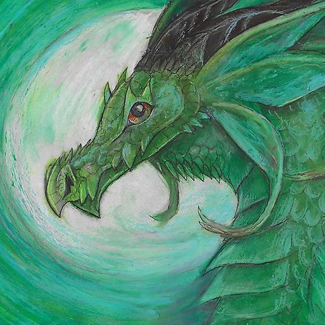 Green illustrated Oil pastel fantasy dragon Dragon Oil Pastel, Wine Painting, Oil Pastel Drawings, Oil Pastel Art, Orange Art, Family Art, Fantasy Dragon, Dragon Drawing, Camping Art