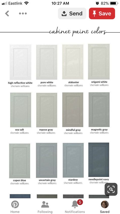 Sw Grey Paint Colors For Cabinets, Origami White Sherwin Williams Cabinets, Origami White Cabinets, Sherwin Williams Comfort Gray, Mindful Gray Sherwin Williams, Gray Shaker Cabinets, Grey Kitchen Walls, Origami White, Sea Salt Sherwin Williams