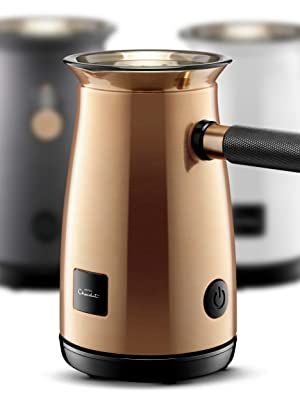 Hotel Chocolat Velvetiser Hot Chocolate Machine, Charcoal: Amazon.co.uk: Kitchen & Home Chocolate Machine, Hotel Chocolate, Small Kitchen Appliance Storage, Hot Chocolate Maker, Kitchen Appliance Storage, Drinking Chocolate, Hazelnut Praline, White Hot Chocolate, Chocolate Maker