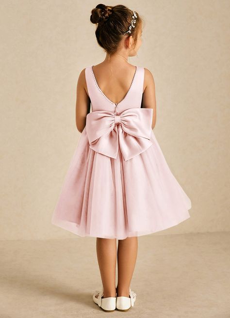 Wedding bells are ringing as Sarina introduces the blushing bride. This flouncy tulle angel is the perfect beauty for your special day. This dress is not only perfect for a flower girl at a wedding but also versatile enough for other special occasions. Pink Flower Girl Dress, Pink Flower Girl, Pink Flower Girl Dresses, Tulle Flower Girl, Blushing Bride, Perfect Beauty, Flower Girl Dresses Tulle, Feel Like A Princess, Dress Flower