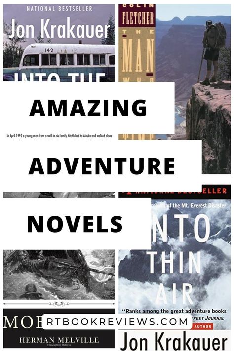 An adventure can be perilous, thrilling, audacious, and vivacious. These amazing adventurous novels with unforgettable journeys will keep your turning the pages all through to the end! Tap to see the top 7 adventure books! #bestbookstoread #adventurebooks #dangerousadventurebooks Best Adventure Books, Chris Mccandless, Adventure Books, Adventure Novels, Walking Alone, Adventure Book, Best Books To Read, Treasure Island, Greatest Adventure