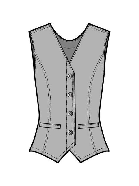 #CAD #caddrawings #specdrawing #Techpack #spec techpackdrawing #techinicalsketches Denim Waistcoat, Cad Drawing, Technical Drawing, Women Collection, Sewing Patterns, Drawings, Pattern