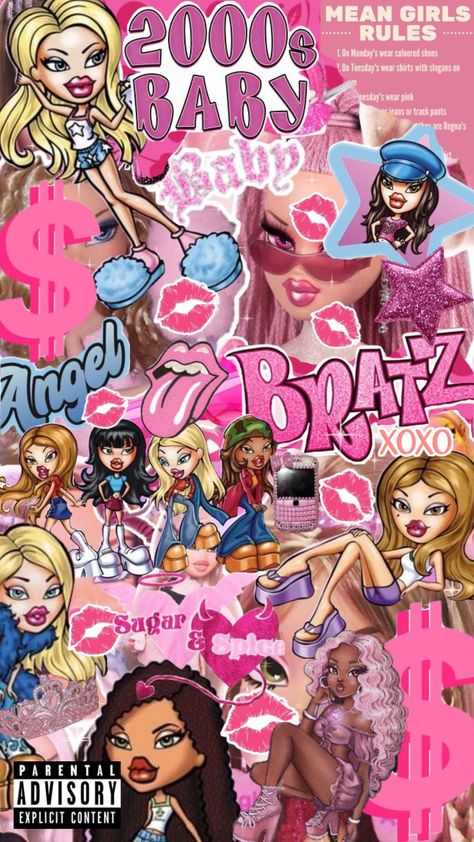 #bratzdolls #bratz #bratzmovie #bratzaesthetic #fypshuffle #fyp #fypage #ts #lanadelrey #2000s #2000saesthetic Aesthetic 2000s Wallpaper, 2000s Aesthetic Wallpaper, Bratz Movie, Black Bratz Doll, Hello Kitty Videos, Aesthetic 2000s, Brat Doll, Iphone Wallpaper Classy, Bratz Girls