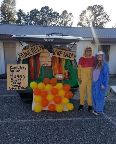 Winnie the Pooh Trunk-or-Treat Proverbs 16:24 Trunk Or Treat Ideas For Winnie The Pooh, Pregnant Trunk Or Treat Ideas, 100 Acre Woods Trunk Or Treat, Trunk Or Treat Winnie The Pooh Ideas, Fruit Trunk Or Treat, Winnie The Pooh Trunk Or Treat Ideas For Cars, Veggie Tales Trunk Or Treat, Hundred Acre Woods Trunk Or Treat, Winne The Pooh Trunk Or Treat