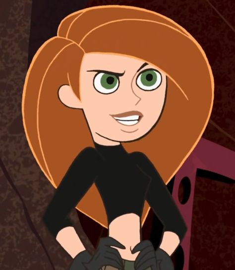 Kim Possible is the protagonist of Disney's 2002-2007 animated television program of the same name. Kim is a high school student and freelance troubleshooter. She is unusual in this field of work due to the fact that she doesn't use a secret identity. Kim comes from Middletown and lives there with her parents and her younger twin brothers. When Kim was a toddler, she met a boy named Ron Stoppable on her first day of preschool, where the two began their lifelong friendship. Tv And Movie Characters, Me Characters 6, Animated Characters From Movies, Working Out Cartoon, 4 Cartoon Characters, Women Cartoon Characters, Twin Day Ideas, Characters From Cartoons, Character Day Ideas