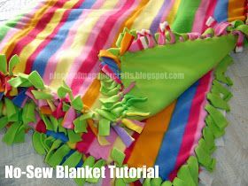 no sew blanket tutorial Make blankets for Ronald McDonald house Friendship Blanket, Cheer Crafts, Frozen Activities, No Sew Blanket, Sew Blanket, Knot Blanket, Fleece Projects, No Sew Fleece Blanket, No Sew Blankets