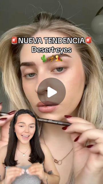 Luz Alejandra on Instagram: "🚨NUEVA TENDENCIA: Desert Eyes🌵🦂🏜️
¡Me encantó! Sin duda alguna de mis tendencias favoritas✨
-
-
-
-

#reels #reelsinstagram #explore #explorepage #instagram #insta #makeuptutorial #makeup #wakeupandmakeup #makeuplover #makeupaddict #makeupaddict #makeuphacks #tendencia #maquillaje #beauty #beautytips #beautybloggers #beautyeditorial #beautyaddict #beautyobsessed #beautyhacks #chisme #chismes #trending #trend #viralreels" Desert Eyes Makeup, Makeup 2024, Eyes Makeup, April 19, Beauty Editorial, Makeup Addict, Beauty Blogger, Makeup Lover, Makeup Tips