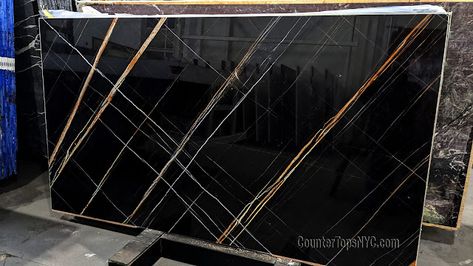 African St. Laurent Black Marble Stone Slabs NYC Countertop Slabs, Marble Slabs, Quartzite Countertops, St Laurent, Marble Countertop, Marble Slab, Black Polish, Marble Stone, Marble Stones