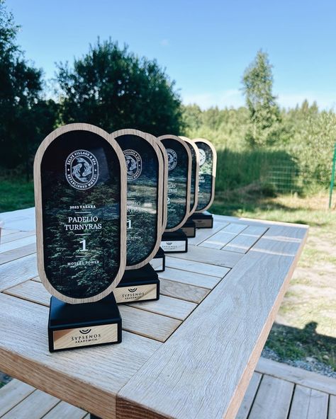 Absolutely forest magic This beautiful oval trophy is the perfect gift for any occasion. Celebrate a love for nature with this forest-inspired award.  Ideal for:  Nature Lover  Forestry  Eco-Conscious  Sports tournament  Conservation  You can personalize the award with engraving of a name, date, logo or special message.  MATERIALS: Printed wood, Organic (Acrylic)  glass, Stone pedestal, UV printed laser. * Award size: 7.5 cm (2.95'') x 7.5 cm (2.95'') x 23,5 cm (9.25'')  * Award weight: 0.50 kg. (1.10lbs). SHIPPING: We offer Worldwide Shipping. Tracking Number is provided. Estimated Delivery Time depends on destination country: * Europe 3-5 business days. * USA, Canada 5-7 business days. * Everywhere else 10-35 business days. Contact us by message and we will implement your idea! Or if you Acrylic Awards & Trophies, Laser Engraved Wood Ideas, Award Design Trophy, Wood Trophies, Wooden Award, Sports Trophy, Stone Pedestal, Forest Magic, Acrylic Trophy