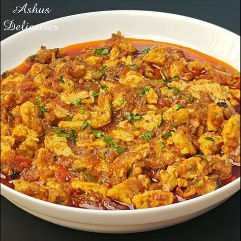 Egg Bhurji Gravy | Anda Fry Gravy | By Ashus Delicacies | Facebook Anda Bhurji Recipe, Anda Bhurji, Egg Bhurji, Egg Fry, Bhurji Recipe, Egg Curry, Pressure Cooker Recipes, Pressure Cooker, Cooker Recipes