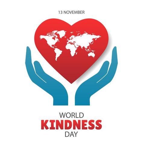 World kindness day | Premium Vector #Freepik #vector #background #banner #poster #heart World Kindness Day Creative Ads, World Kindness Day Poster, Kindness Day Poster, U Make Me Happy, Health Ads, Make Me Happy Quotes, 2022 Quotes, Kindness Day, World Kindness Day