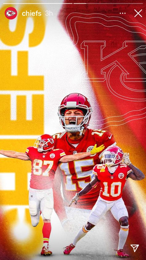 Chiefs Wallpaper, Kc Chiefs Football, 32 Nfl Teams, Kc Football, Kansas Chiefs, Nfl Football Art, Superbowl Champions, Nfl Photos, Alabama Crimson Tide Football