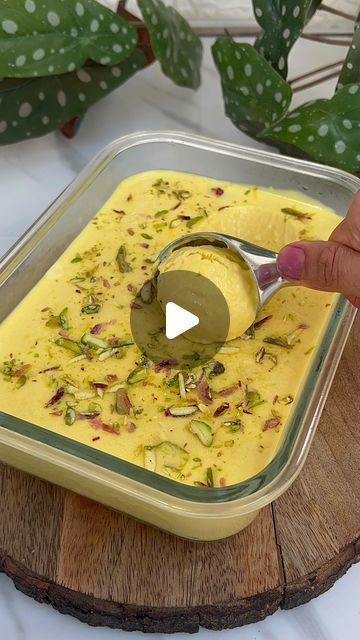 Kulfi Recipe Condensed Milk, Homemade Condensed Milk, Mango Kulfi, Mango Cream, Mango Ice Cream, Easy Ice Cream, Condensed Milk, Food Food, Easy Recipes